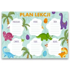 plan-lekcji-tygodniowy-a4-plan-rozklad-zajec-dino