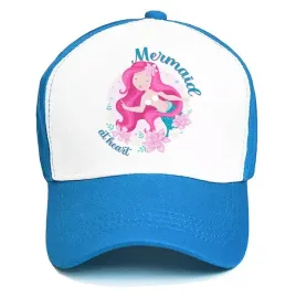 czapka-blue-na-lato-syrenki-mermaid-at-heart-wzory