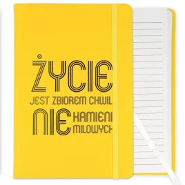 notes-zolty-z-gumka-a5-w-linie-sleeking-zycie-jest-zbiorem-chwil-black