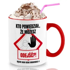 kubek-czerwony-na-prezent-odejscie-z-pracy-wzory