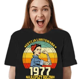 koszulka-t-shirt-damski-czarny-prezent-urodzinowy-edycja-limitowana-1977-wz