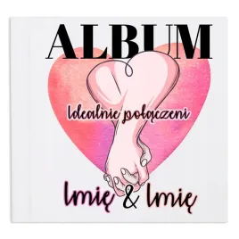 album-na-zdjecia-rozowy-idealnie-polaczeni-imie-wz