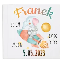 album-zdjecia-prezent-na-chrzest-metryka-slonik-wz