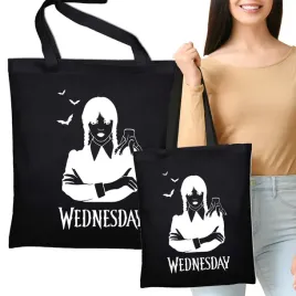 torba-eko-czarna-zakupy-wednesday-addams-wzory
