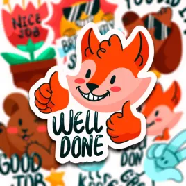 zestaw-naklejek-nauczyciela-well-done-you-did-it