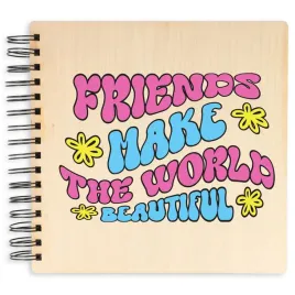 album-boho-prezent-dla-bestie-czarne-kartki-wzory