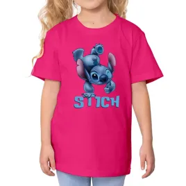 koszulka-dziecieca-rozowa-stich-lilo-ohana-wz-122