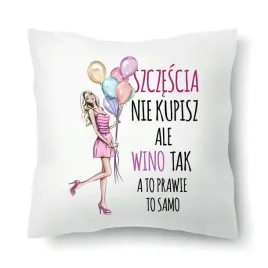 poduszka-biala-sarkazmy-wino-daje-szczescie-wzory