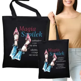 torba-eko-czarna-na-prezent-magia-szpilek-wzory