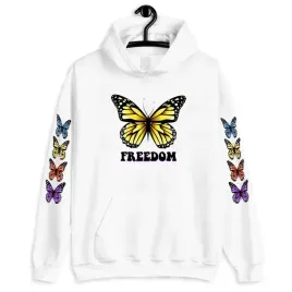bluza-biala-damska-kaptur-freedom-butterfly-s