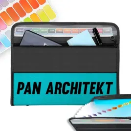 teczka-turkus-z-przegrodami-a4-dla-architekta-wz