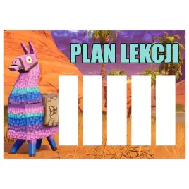 plan-lekcji-a4-tygodniowy-planer-fortnite-wzory