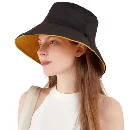 dwustronny-kapelusz-uv-bucket-hat-musztarda-czarny