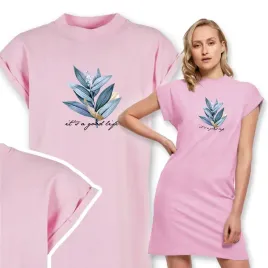 wygodna-sukienka-t-shirt-roz-good-life-wzory-l