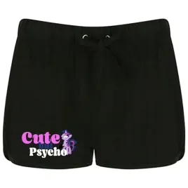 wygodne-czarne-spodenki-cute-but-psycho-wzory-l