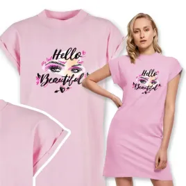 wygodna-sukienka-t-shirt-roz-hello-beautiful-wz-m