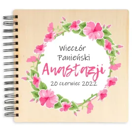 album-drewniany-prezent-na-wieczor-panienski-wzory