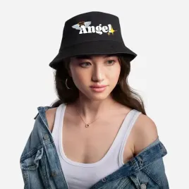 kapelusz-czarny-bucket-hat-na-wiosne-angel-wzory