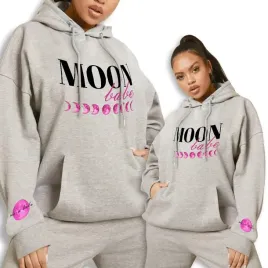 bluza-kangurek-szara-damska-moon-babe-wzory-xxl