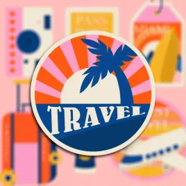 naklejki-na-walizke-podroznicze-travel-time-9-szt