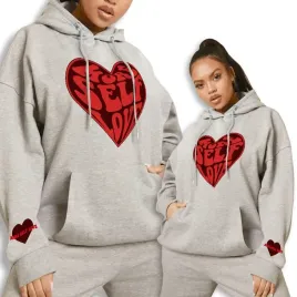 bluza-kangurek-szara-damska-more-self-love-wz-s