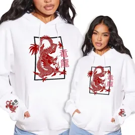 bluza-kangurek-biala-damska-dragon-smok-wzory-m