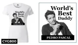koszulka-biala-damska-prezent-pedro-pascal-s-wzor-dominujacy-print-nadruk