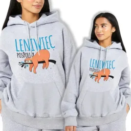 bluza-kangurek-szara-leniwiec-pospolity-wzory-xl
