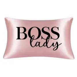 poduszka-satynowa-rozowa-do-spania-boss-lady-wzory