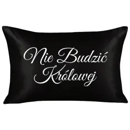 poduszka-satynowa-czarna-nie-budzic-krolowej-wzory