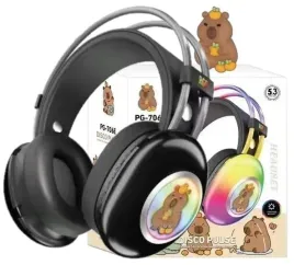 sluchawki-bezprzewodowe-dzieciece-bluetooth-nauszne-kapibara-swieca-bt-rgb