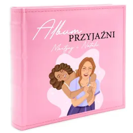album-dla-przyjaciolki-siostry-prezent-imie-wzory