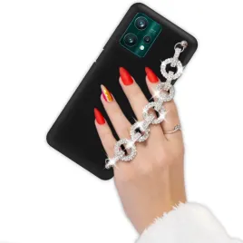 etui-matowe-czarne-do-realme-9-pro-plus-lancuszek-blink-koleczka-cyrkoniowe
