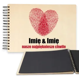 album-drewniany-boho-na-prezent-wasze-chwile-imie