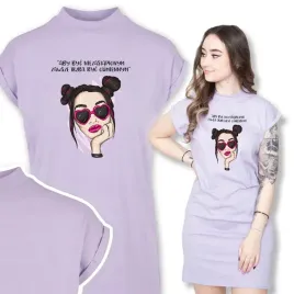 wygodna-sukienka-t-shirt-fiolet-kobiece-wzory-s