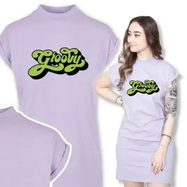 wygodna-sukienka-t-shirt-groovy-napisy-wzory-l