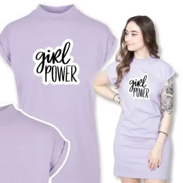 wygodna-sukienka-t-shirt-fiolet-girl-power-wzory-m