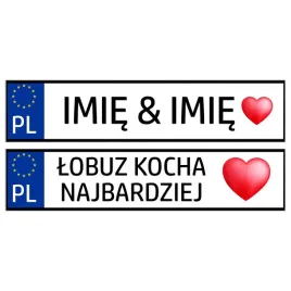 tablice-na-samochod-slubne-na-wesele-dekoracyjne