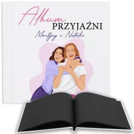 album-na-prezent-dla-przyjaciolki-czarne-strony-wz