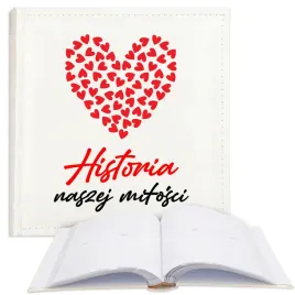 album-prezent-dla-par-historia-naszej-milosci-wzor