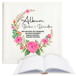 album-ekoskora-dziadkow-personalizacja-imiona