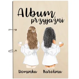 album-boho-prezent-dla-bff-cytat-imiona-wzory