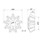 satelita-c-330-skropol-stan-nowy-waga-z-opakowaniem-0-16-kg