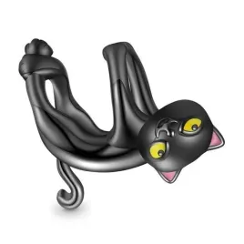 zawieszka-srebro-925-charms-koralik-czarny-kotek
