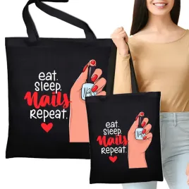 torba-eko-czarna-na-prezent-sleep-nails-repeat-wz