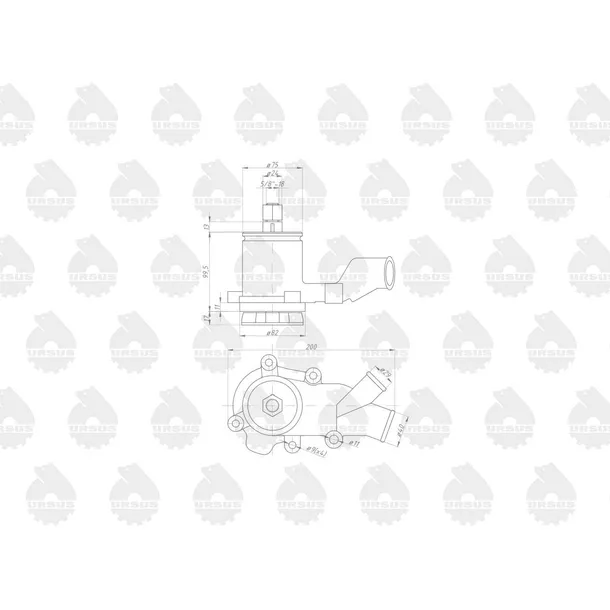 pompa-wody-mf4-6014-oryginal-ursus-numer-katalogowy-czesci-41313227u