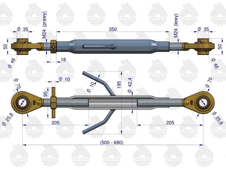 korbowod-silnika-c-330-oryginal-ursus-numer-katalogowy-czesci-42032101u