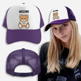 czapka-fiolet-z-daszkiem-na-wiosne-bears-toy-wzory