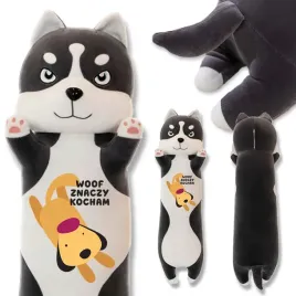 mis-na-prezent-piesek-husky-woof-kocham-wzory