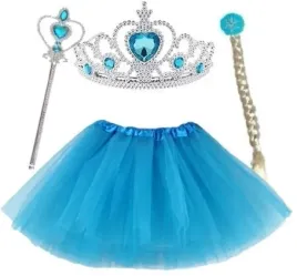 stroj-karnawalowy-elsa-elza-berlo-korona-spodniczka-warkocz-kraina-lodu